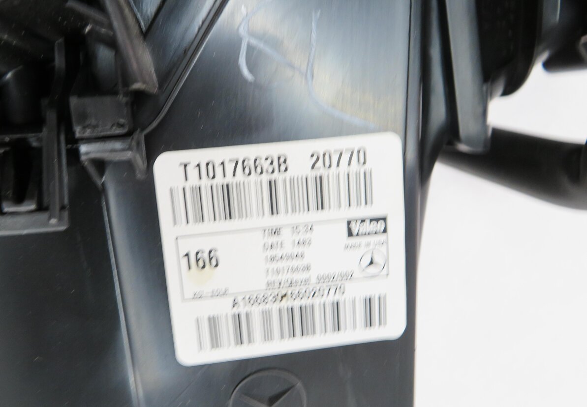 Thumbnail 9: 13-19 MERCEDES GL350 GL450 GL550 GLS350 GLS450 (W166 X166) REAR A/C BLOWER MOTOR
