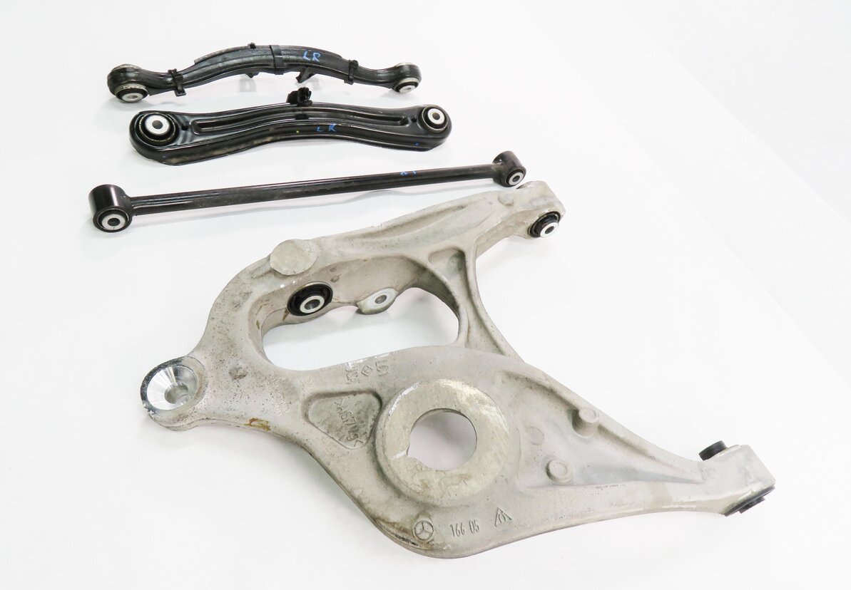 Thumbnail 4: 2012-2019 MERCEDES GL350 GL450 GL550 ML350 (W166 X166) LEFT REAR CONTROL ARM SET
