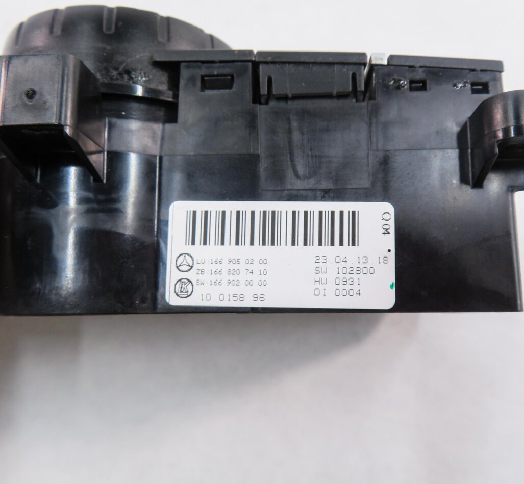 Thumbnail 7: 2012-2013 MERCEDES GL350 GL450 GL550 ML350 ML550 (W166 X166) REAR HEATER CONTROL