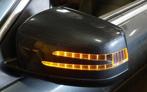 Thumbnail 2: 2013-2016 MERCEDES GL350 GL450 GL550 (X166) LEFT - CAMERA DOOR MIRROR (GRAY 755)