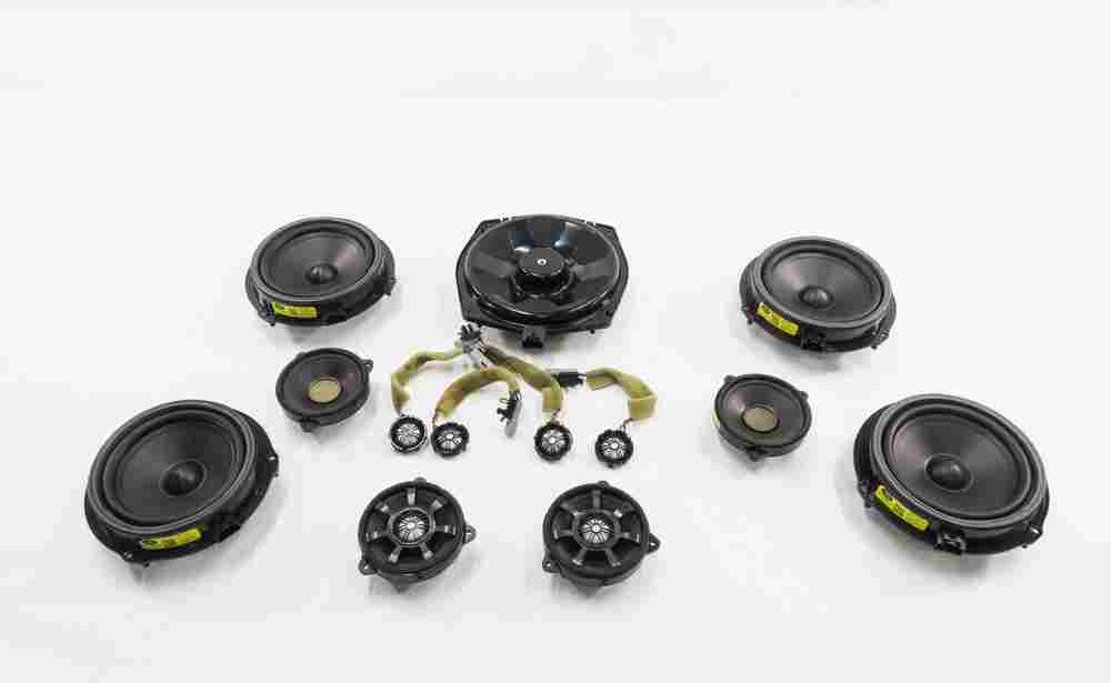 Thumbnail 12: 2012 RANGE ROVER EVOQUE (L538) HARMAN AUDIO SUB SUBWOOFER TWEETER SPEAKER SET-13