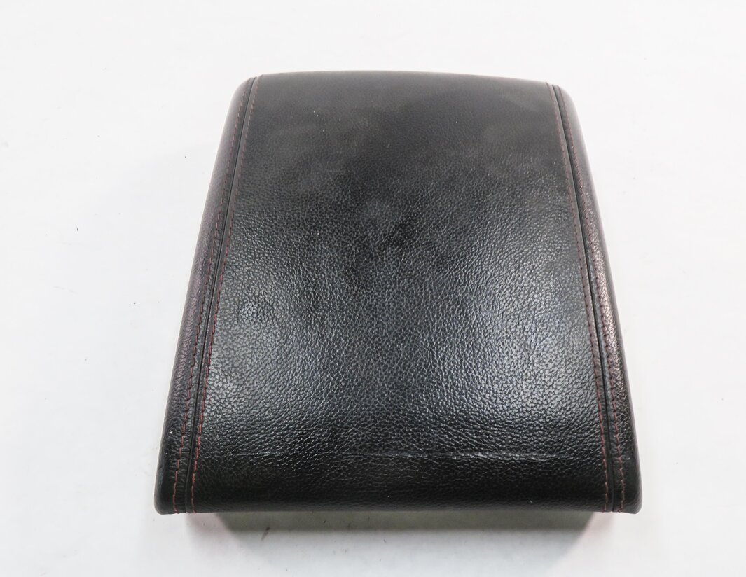 Thumbnail 5: 12-15 RANGE ROVER EVOQUE (L538) FRONT CENTER CONSOLE ARM REST LID (BLACK & RED)