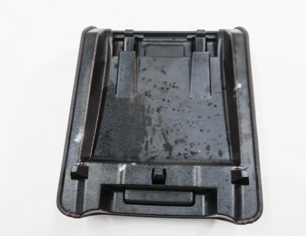 Thumbnail 6: 12-15 RANGE ROVER EVOQUE (L538) FRONT CENTER CONSOLE ARM REST LID (BLACK & RED)