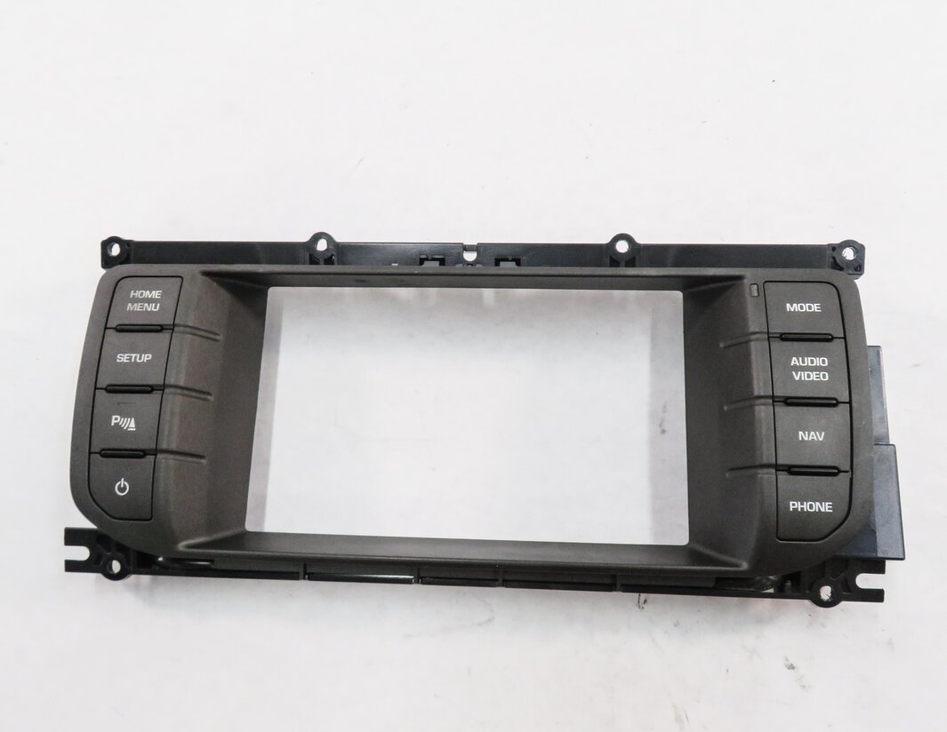 Thumbnail 2: 12-15 RANGE ROVER EVOQUE (L538) RADIO STEREO NAVIGATION SWITCH PANEL SCREEN TRIM