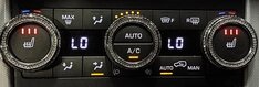 Thumbnail 2: 12-13 RANGE ROVER EVOQUE (L538) HEATER A/C TEMPERATURE CONTROL w/ HEATED SEAT