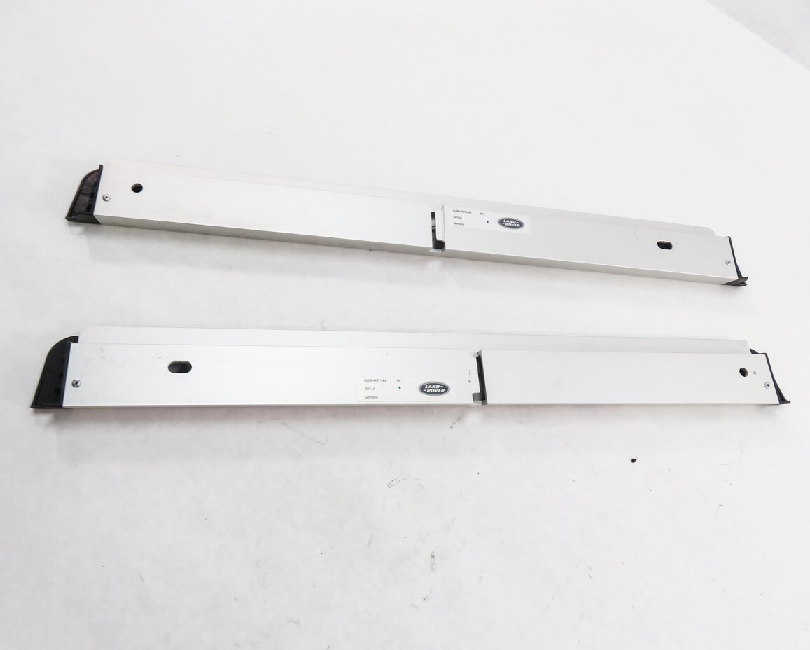 Thumbnail 2: 2012 RANGE ROVER EVOQUE (L538) REAR TRUNK CARGO SLIDER RAIL & BUCKLE SET