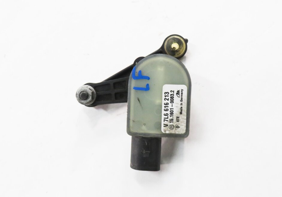 2012 AUDI Q7 (4L) LEFT FRONT DRIVER SUSPENSION HEIGHT LEVEL SENSOR