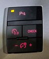 Thumbnail 2: 2012 AUDI Q7 (4L) PDC PARK DISTANCE DIMMER CONTROL SWITCH BUTTON