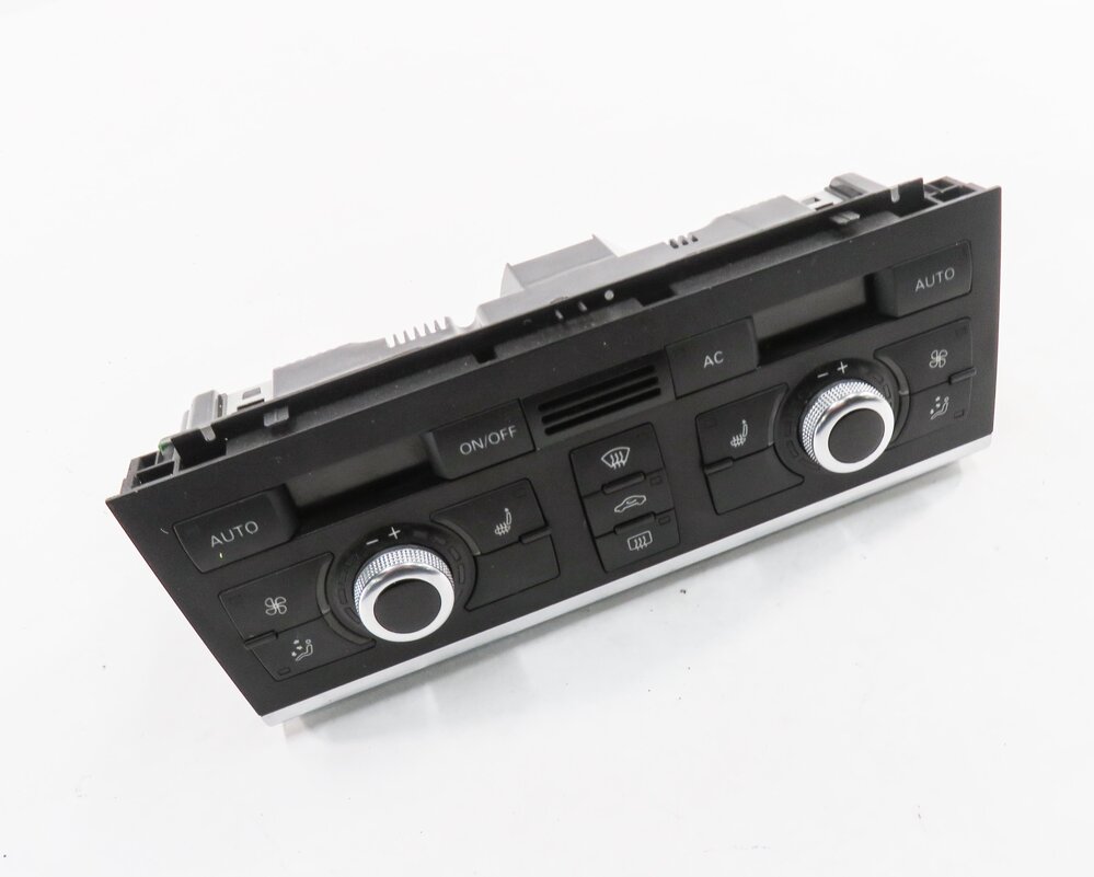 2012 AUDI Q7 (4L) FRONT HEATER A/C TEMPERATURE CLIMATE CONTROL (HEATED SEATS)