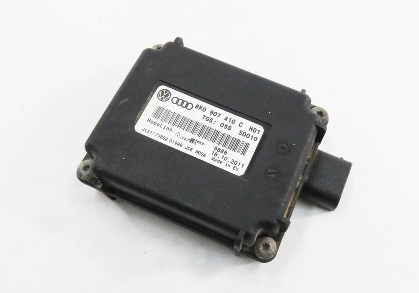 2008-2012 AUDI A4 S4 A5 Q5 Q7 (B8 8K 8T 8R 4L) HOMELINK GARAGE DOOR GATE MODULE