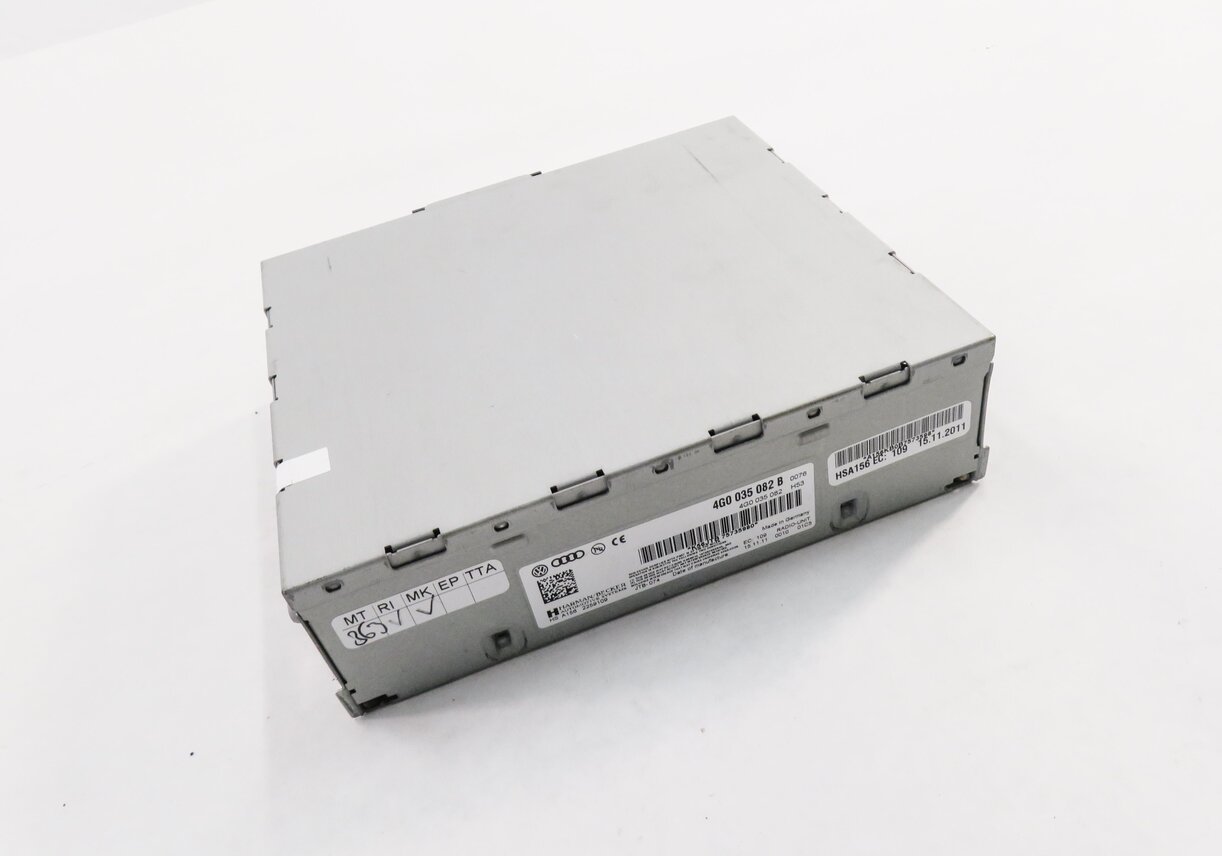 2012 AUDI Q7 (4L) AM/FM RADIO STEREO RECEIVER CONTROL MODULE (HARMAN BECKER)