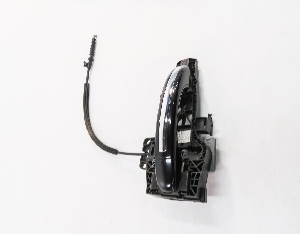 Thumbnail 3: 2007-2015 AUDI Q7 (4L) LEFT REAR KEYLESS ENTRY DOOR HANDLE (ORCA BLACK)