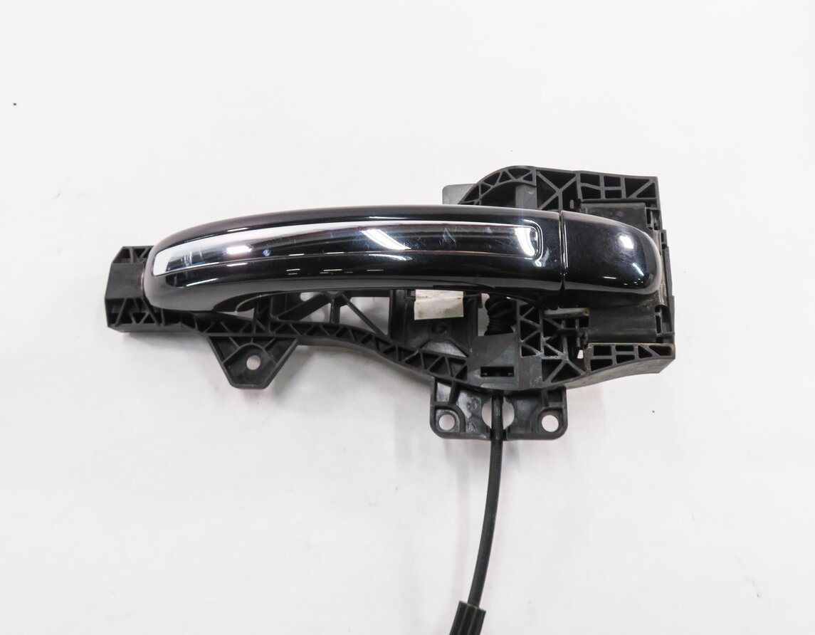Thumbnail 5: 2007-2015 AUDI Q7 (4L) LEFT REAR KEYLESS ENTRY DOOR HANDLE (ORCA BLACK)