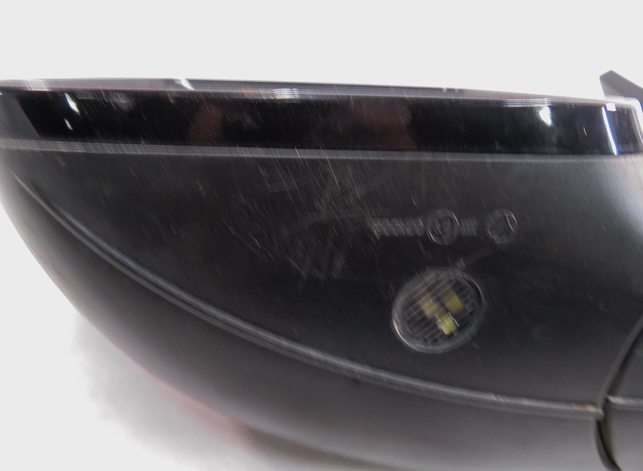 Thumbnail 9: 2010-2012 AUDI Q7 (4L) LEFT P-FOLD AUTODIM MEMORY DOOR MIRROR (ORCA BLACK 2T)