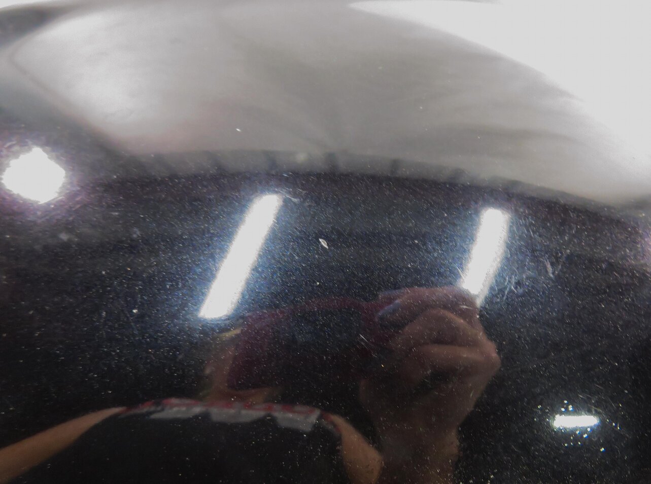 Thumbnail 10: 2010-2012 AUDI Q7 (4L) RIGHT P-FOLD AUTODIM MEMORY DOOR MIRROR (ORCA BLACK 2T)