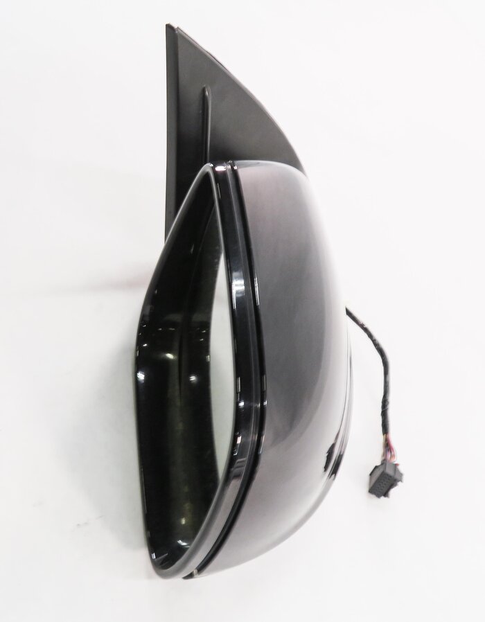 Thumbnail 4: 2010-2012 AUDI Q7 (4L) RIGHT P-FOLD AUTODIM MEMORY DOOR MIRROR (ORCA BLACK 2T)