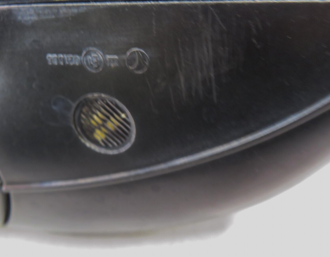 Thumbnail 9: 2010-2012 AUDI Q7 (4L) RIGHT P-FOLD AUTODIM MEMORY DOOR MIRROR (ORCA BLACK 2T)
