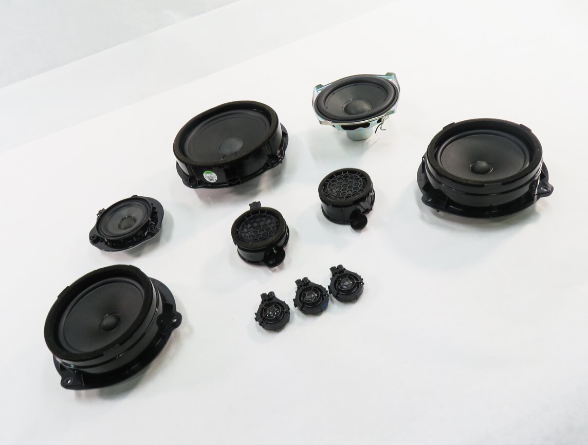 2018 AUDI A3 E-TRON (8VF) RADIO STEREO SUB SUBWOOFER TWEETER SPEAKER SET