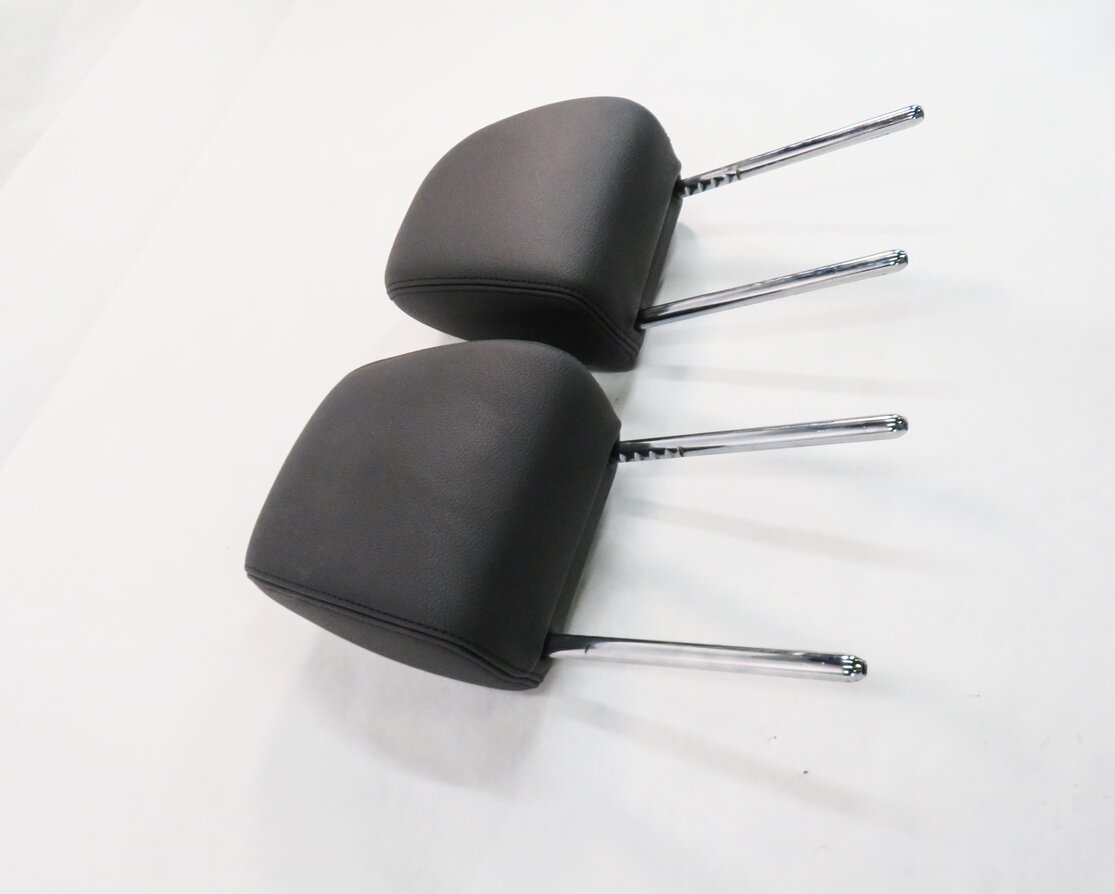 Thumbnail 3: 2016 BMW X1 (F48) FRONT LEFT & RIGHT SEAT HEADREST SET-2 (BLACK SENSATEC KCSW)