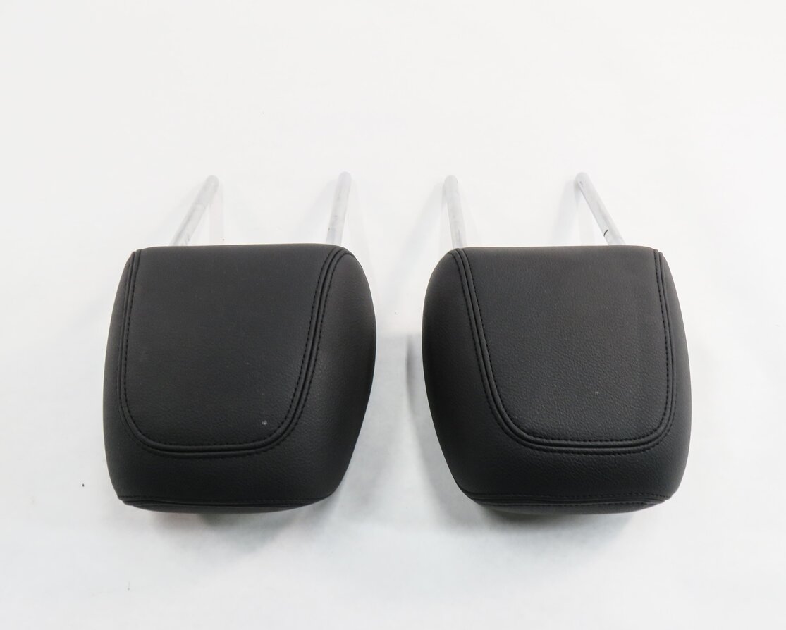 Thumbnail 6: 2016 BMW X1 (F48) FRONT LEFT & RIGHT SEAT HEADREST SET-2 (BLACK SENSATEC KCSW)
