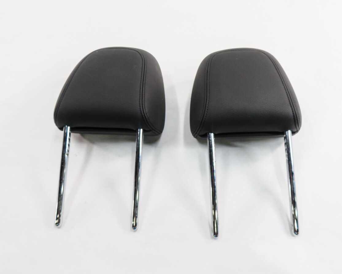 Thumbnail 7: 2016 BMW X1 (F48) FRONT LEFT & RIGHT SEAT HEADREST SET-2 (BLACK SENSATEC KCSW)