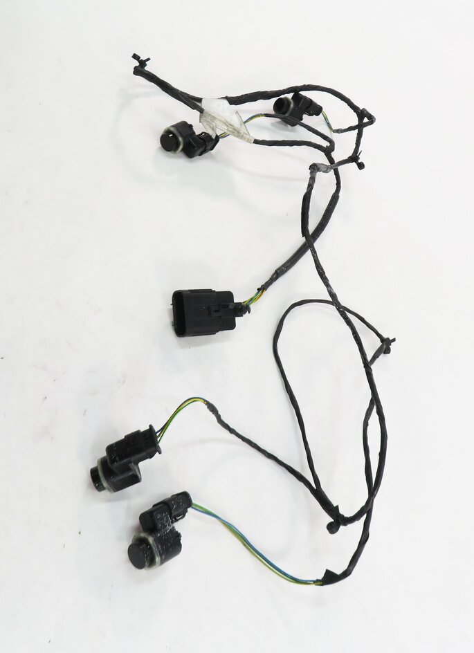 Thumbnail 4: 2012 RANGE ROVER (L322) REAR PDC PARK DISTANCE SENSOR SET w/ HARNESS