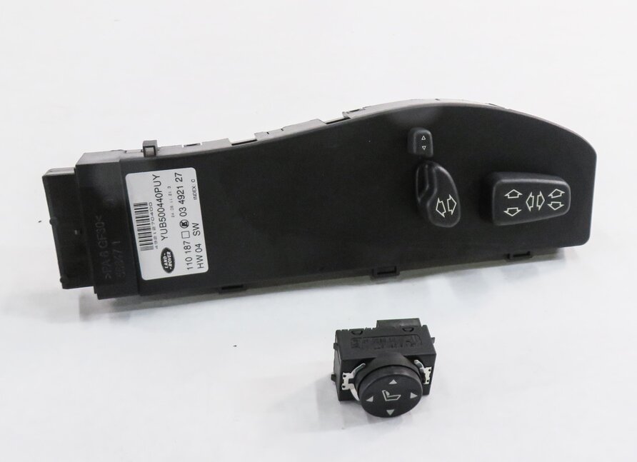 2012 RANGE ROVER (L322) RIGHT FRONT PASSENGER SEAT ADJUSTMENT SWITCH