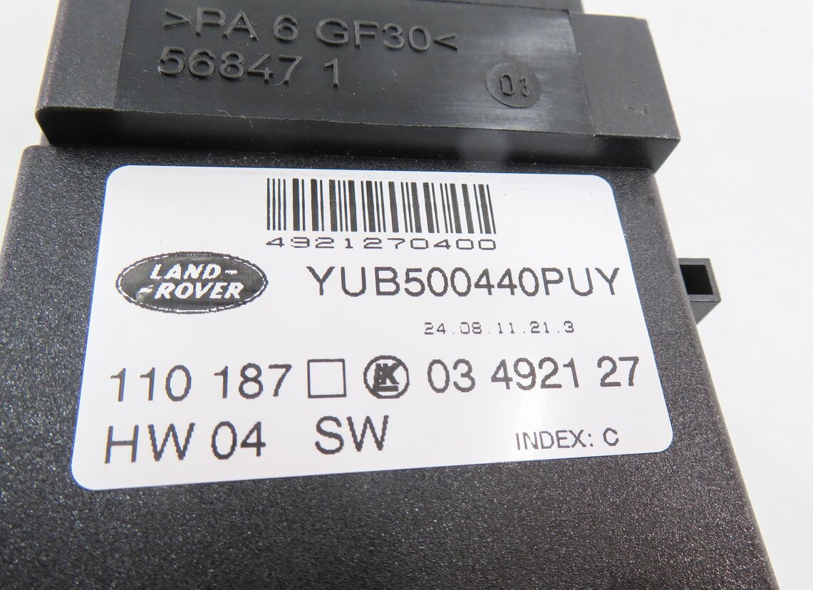 Thumbnail 8: 2012 RANGE ROVER (L322) RIGHT FRONT PASSENGER SEAT ADJUSTMENT SWITCH