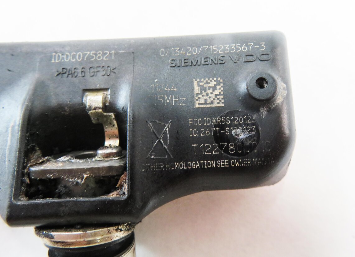 Thumbnail 6: 2012 RANGE ROVER (L322) TPMS TIRE AIR PRESSURE SENSOR SET-5 (315 MHz)