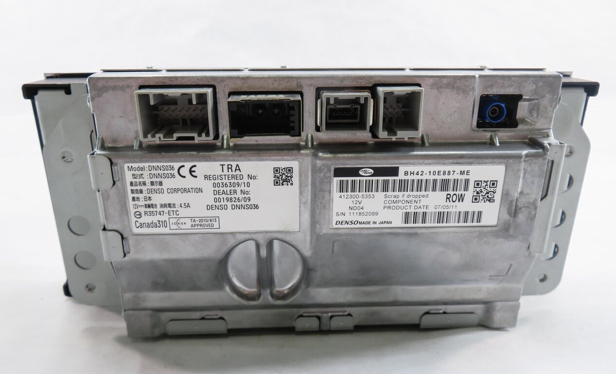 Thumbnail 8: 2010-2012 RANGE ROVER (L322) RADIO STEREO GPS NAVIGATION CAMERA DISPLAY SCREEN