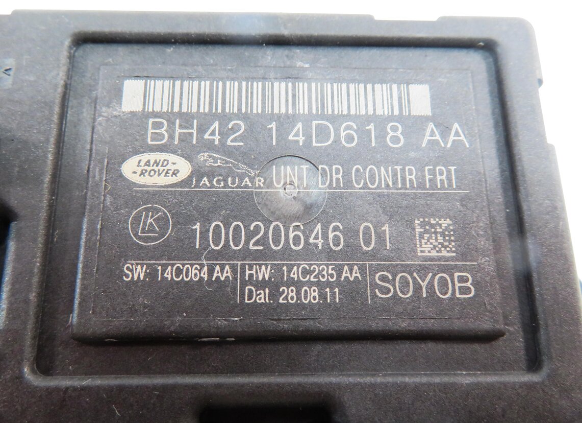 Thumbnail 6: 2012 RANGE ROVER (L322) LEFT FRONT DRIVER DOOR CONTROL MODULE