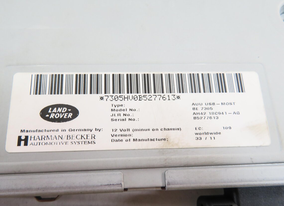 Thumbnail 5: 2010-2014 LR4 / RANGE ROVER SPORT (L320 L322) USB i-POD INTERFACE MODULE