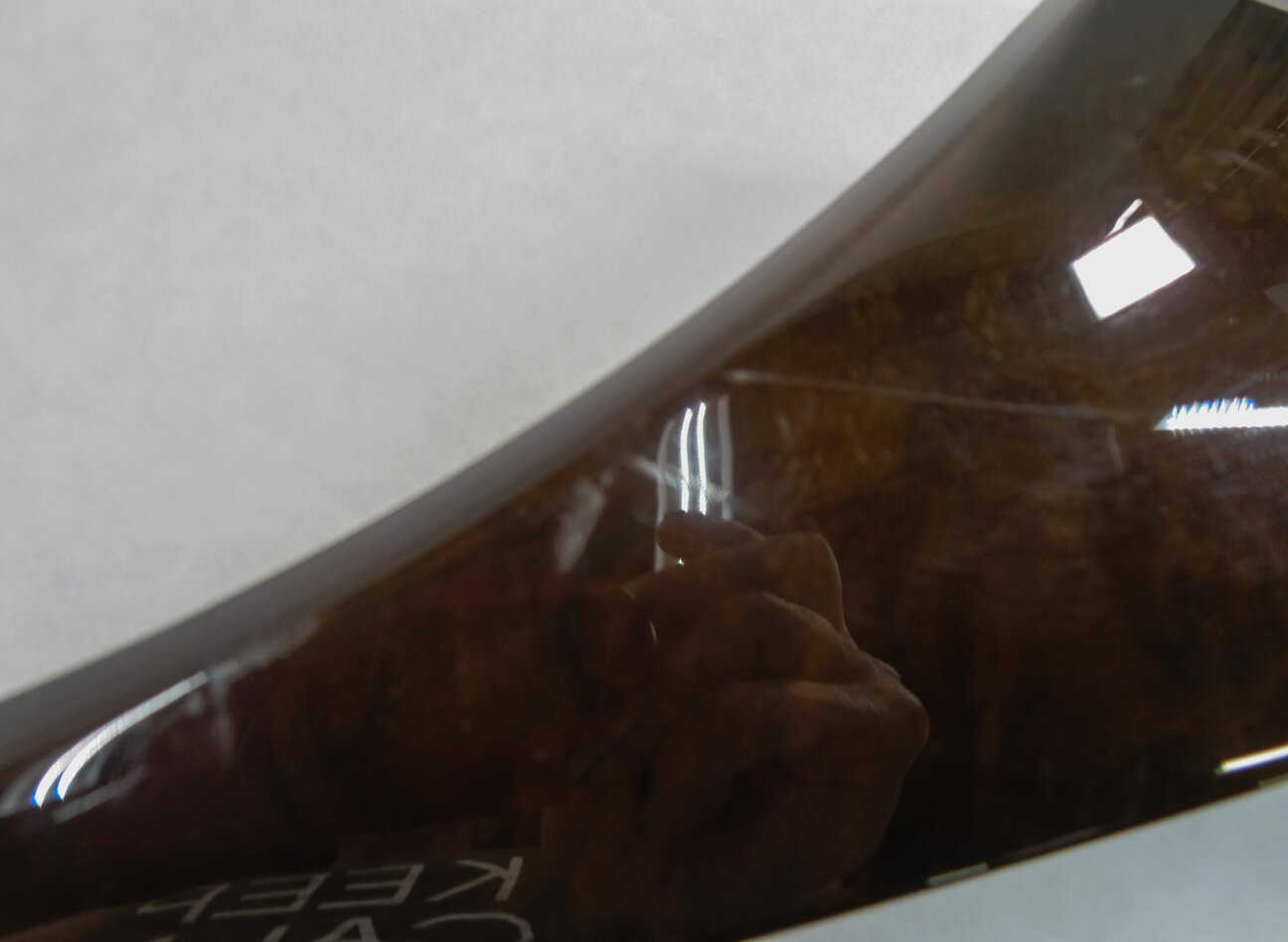 Thumbnail 15: 2013 AUDI A6 (C7) DASH DOOR CONSOLE WOOD GRAIN TRIM PANEL SET (DARK WALNUT WOOD)