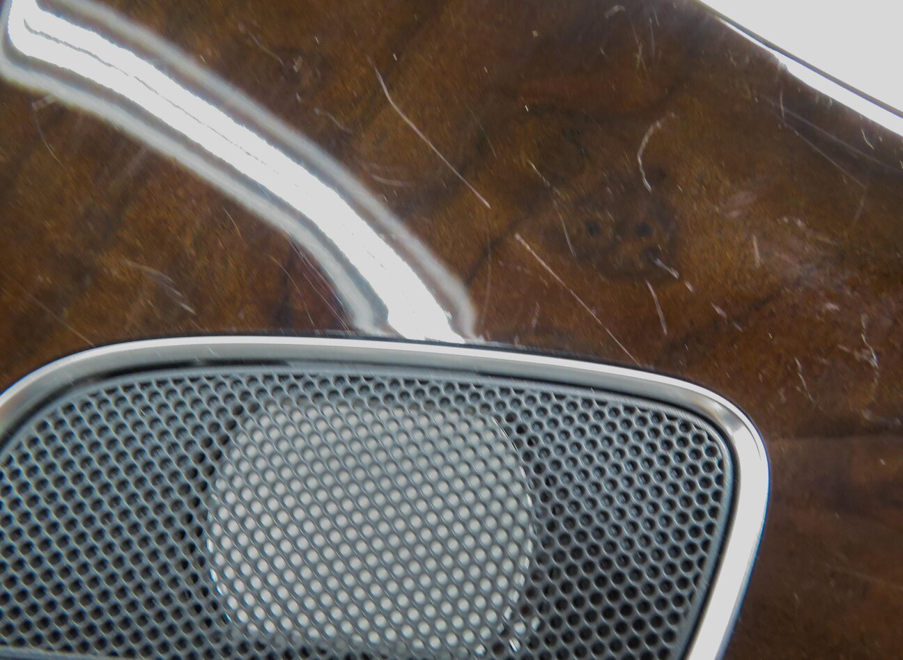 Thumbnail 17: 2013 AUDI A6 (C7) DASH DOOR CONSOLE WOOD GRAIN TRIM PANEL SET (DARK WALNUT WOOD)