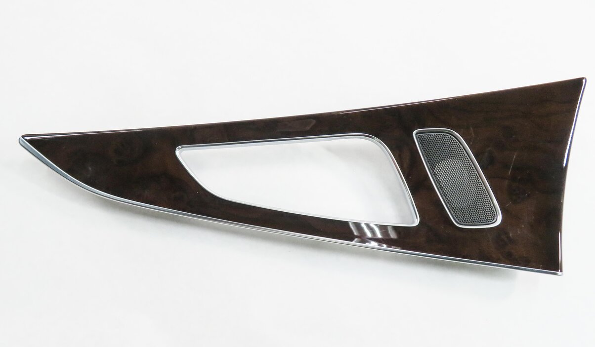Thumbnail 5: 2013 AUDI A6 (C7) DASH DOOR CONSOLE WOOD GRAIN TRIM PANEL SET (DARK WALNUT WOOD)