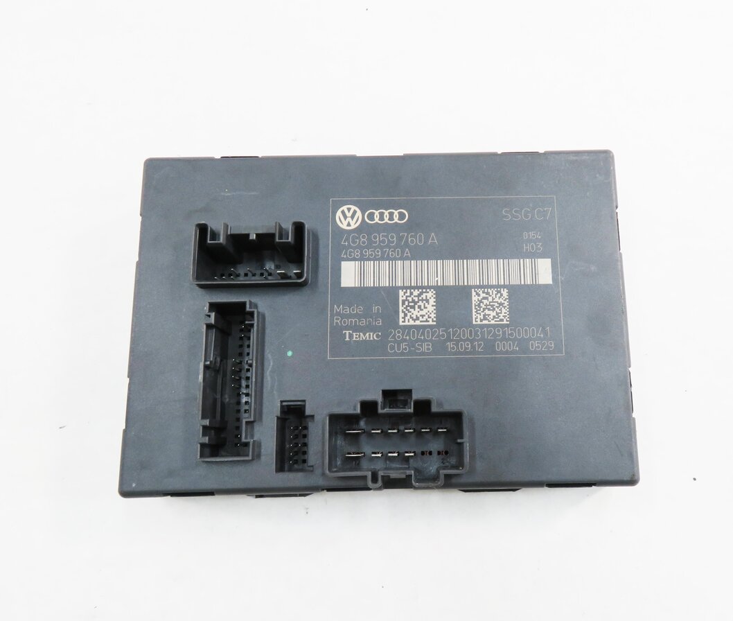 Thumbnail 2: 2012-2017 AUDI A6 S6 (C7) LEFT FRONT DRIVER MEMORY SEAT CONTROL MODULE