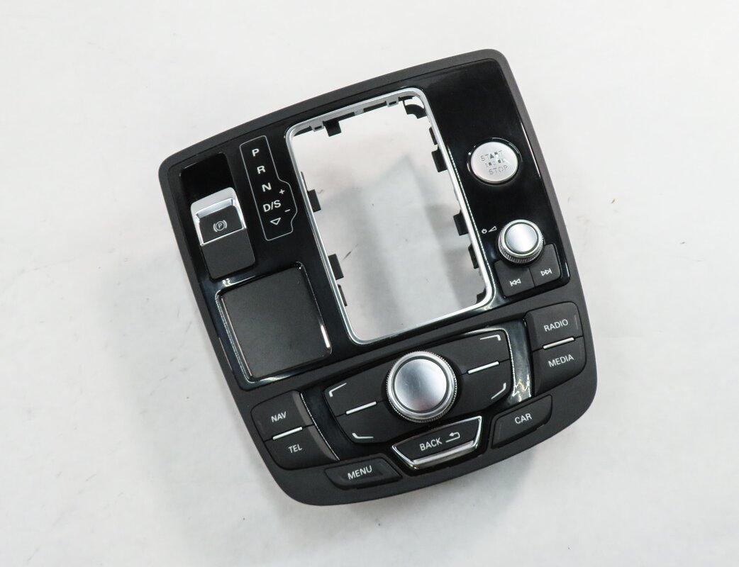 Thumbnail 1: 12-15 AUDI A6 S6 A7 S7 RS7 (C7 4G8) STEREO PHONE NAVIGATION MMI CONTROL SWITCH