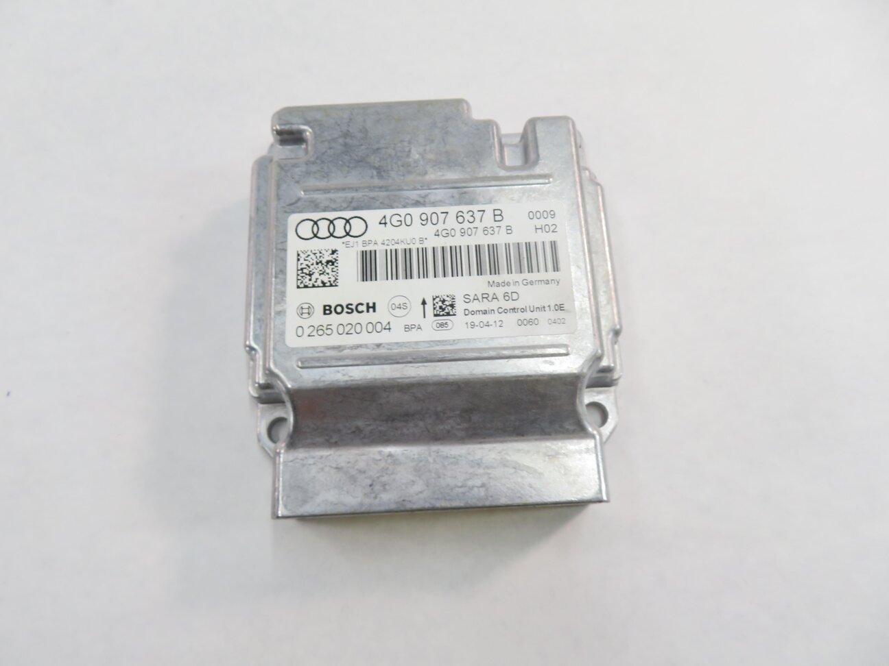 Thumbnail 2: 2012 AUDI A6 (C7) YAW SPEED ACCELERATION ROTATION TURN RATE STABILITY MODULE