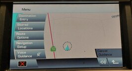 Thumbnail 2: 10-12 LR2 / RANGE ROVER SPORT (L320) FRONT MEDIA GPS NAVIGATION DISPLAY SCREEN
