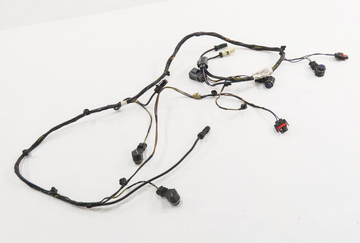 Thumbnail 1: 2010 RANGE ROVER SPORT (L320) FRONT PDC SENSOR SET w/ CAMERA HARNESS (BLUE 823)
