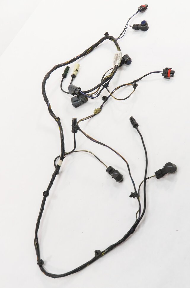 Thumbnail 2: 2010 RANGE ROVER SPORT (L320) FRONT PDC SENSOR SET w/ CAMERA HARNESS (BLUE 823)