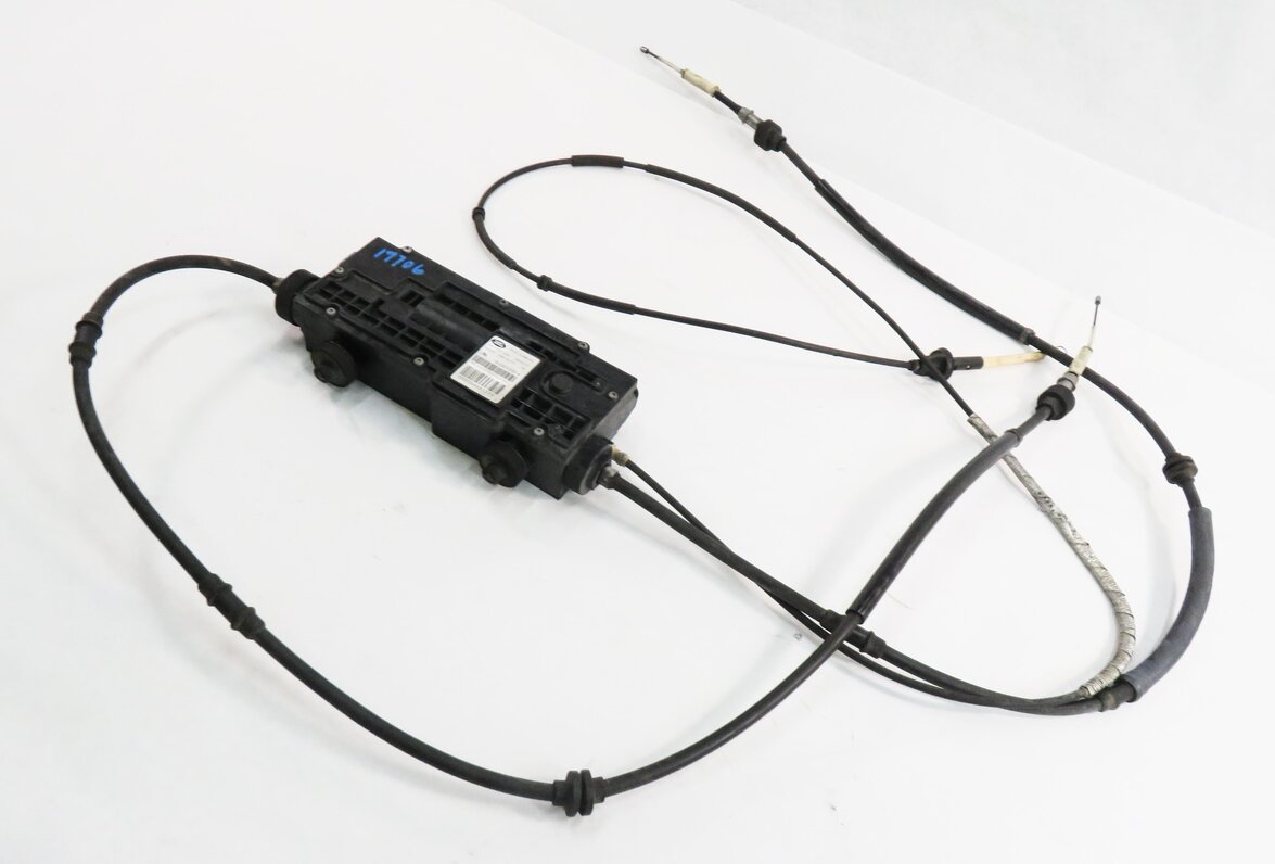 2010 RANGE ROVER SPORT (L320) EMERGENCY PARKING BRAKE ACTUATOR MOTOR w/ CABLES