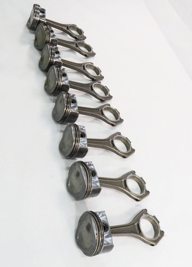 Thumbnail 4: 2010 RANGE ROVER SPORT (L320) 5.0L AJ133 V8 ENGINE - PISTON w/ ROD SET-8