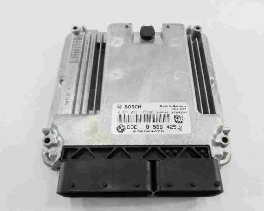 Thumbnail 4: 2015 BMW X5 F15 3.0L TURBO N57Y DIESEL BODY BCM ECM ENGINE MODULE KEY SET (130k)