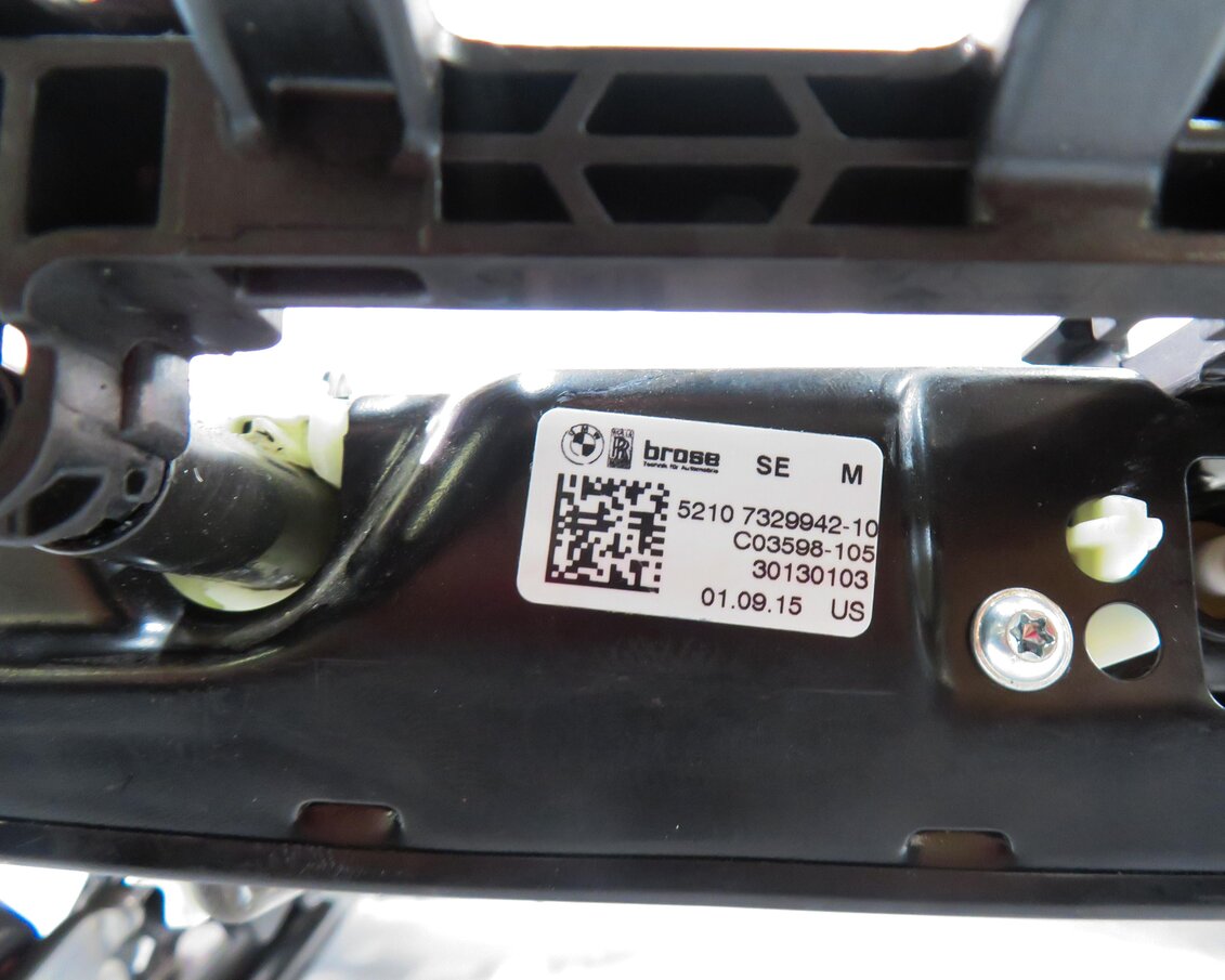 Thumbnail 7: 2014-2018 BMW X5 (F15) RIGHT FRONT PASSENGER COMFORT SEAT TRACK w/ MOTORS
