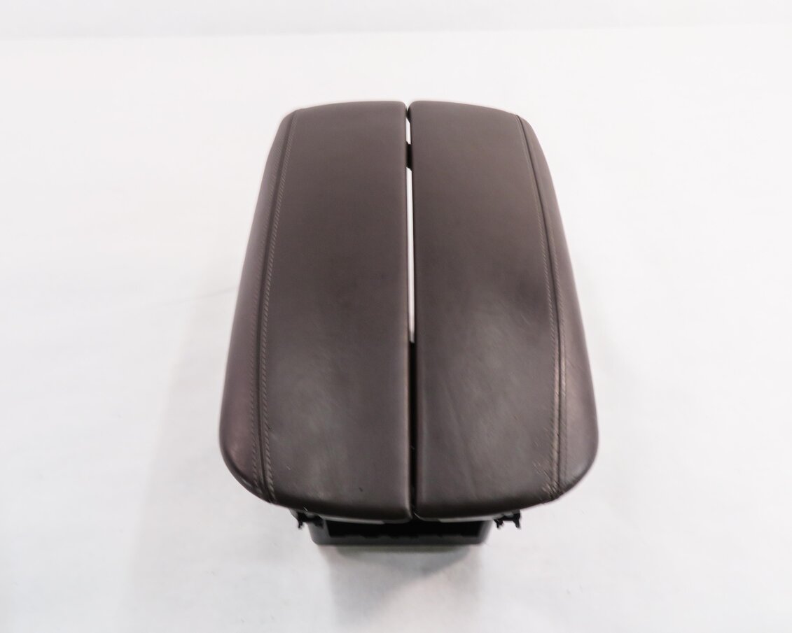 Thumbnail 2: 2014-2019 BMW X5 X6 (F15 F16) FRONT CENTER CONSOLE ARM REST COMPARTMENT (BROWN)