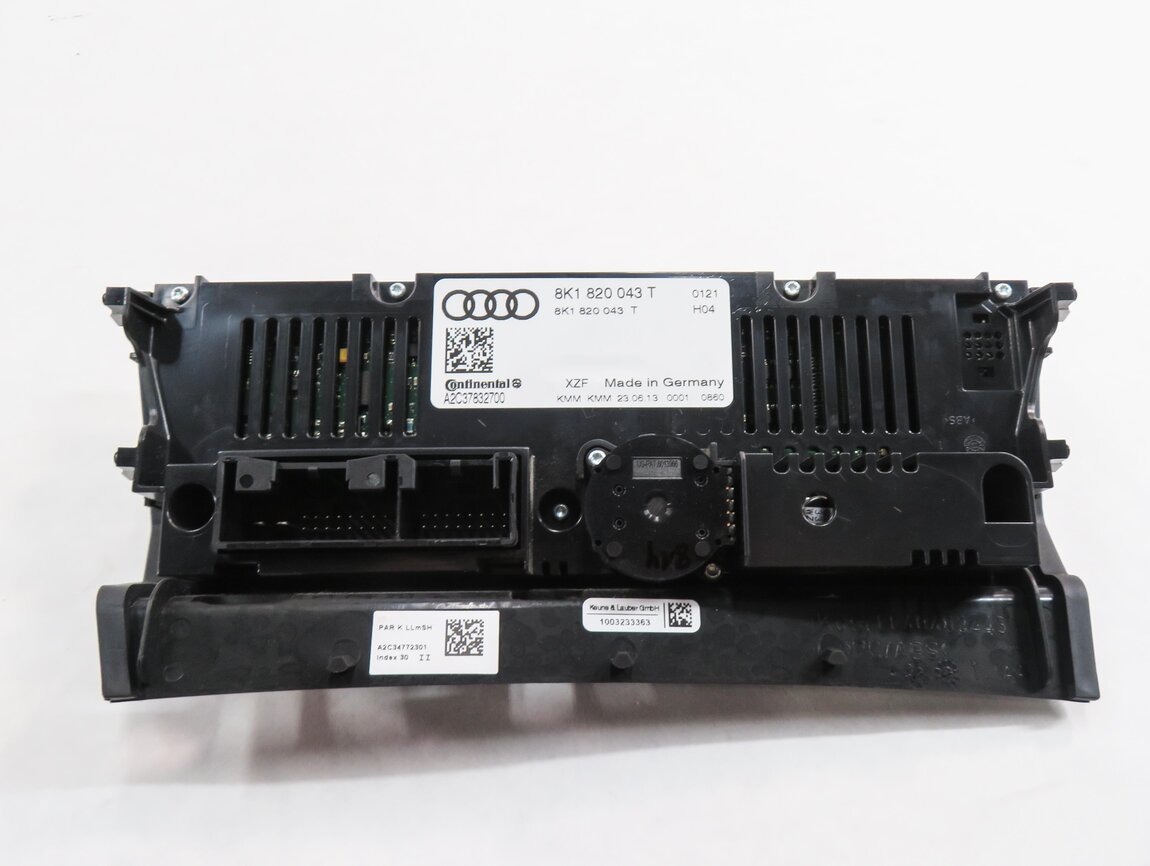 Thumbnail 5: 13-17 AUDI A4 S4 A5 S5 RS5 Q5 SQ5 (B8 8K 8T 8R) HEATER A/C TEMPERATURE CONTROL