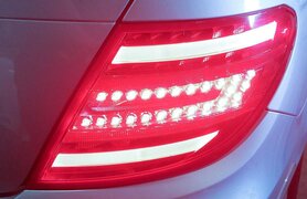 Thumbnail 2: 12-15 MERCEDES BENZ C250 C300 C350 (W204) RIGHT PASSENGER TAILLIGHT BRAKE LIGHT