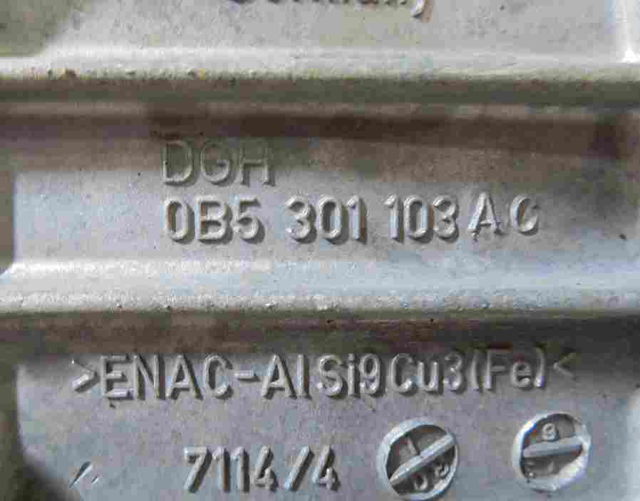Thumbnail 10: 14-17 AUDI S4 S5 (B8 8K 8T) PWW DCT DUAL CLUTCH TRANSMISSION ASSEMBLY (104k)