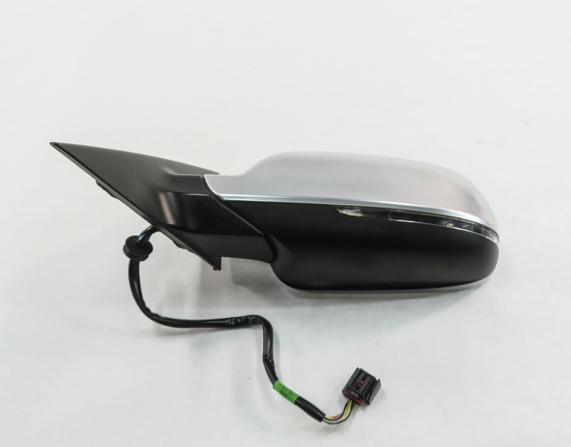 Thumbnail 8: 09-14 AUDI A5 S5 (B8 8T) COUPE - LEFT HEATED MEM AUTODIM DOOR MIRROR (ALUMINUM)